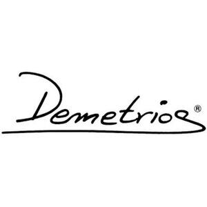 V-4. Demetrios Leopard Print Chiffon Dress with Scarf Teal Brown US 6